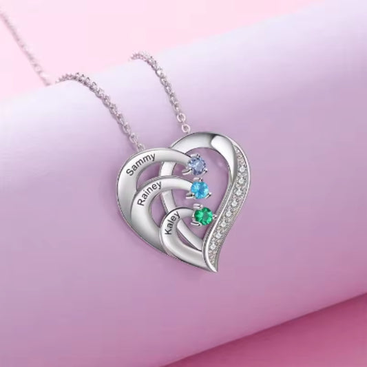 DIY Engraved Necklace With Slightly Set Diamonds And Hollowed-out Collarbone Chain