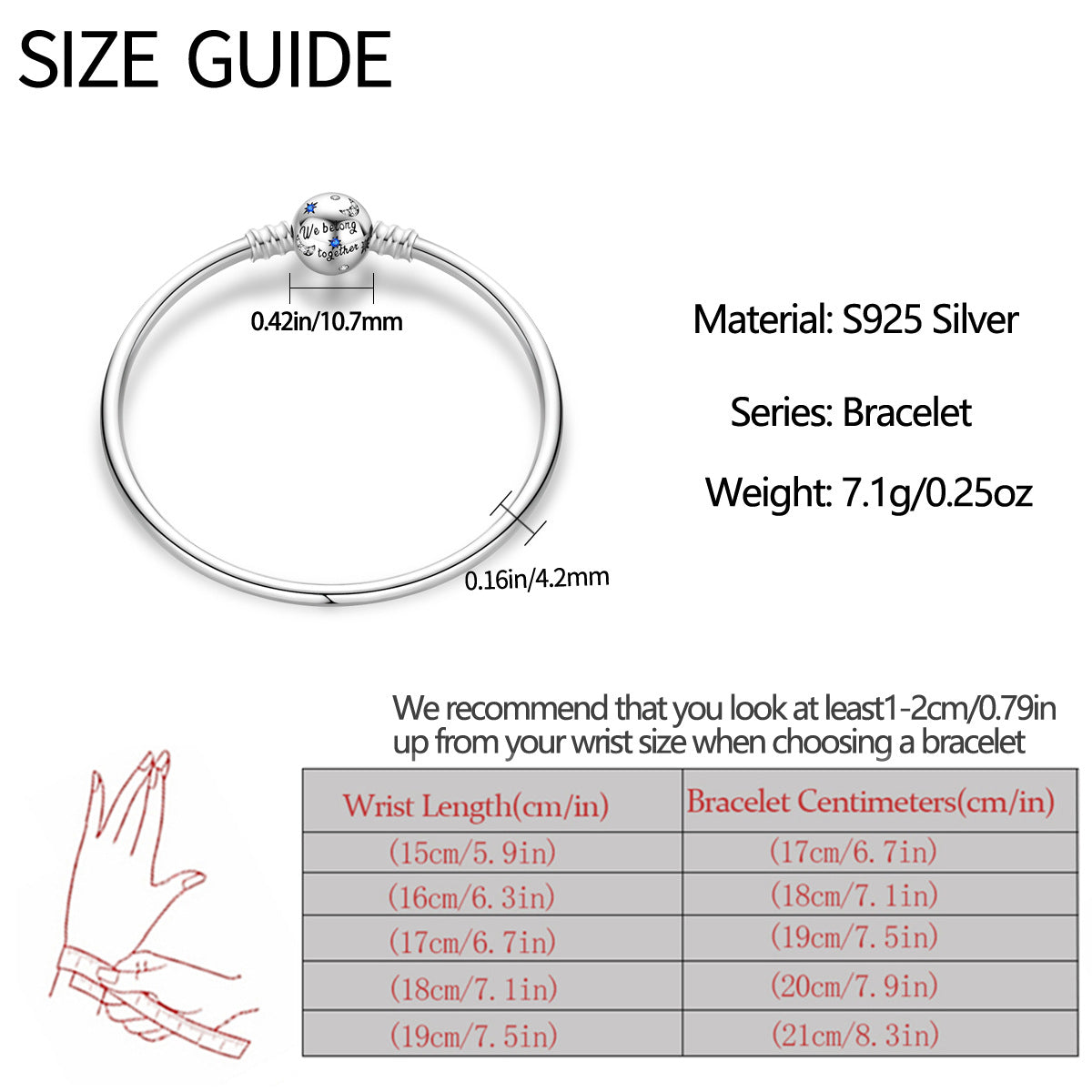 Cat's Paw Love Star Bracelet