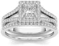 European And American Couple Ring Gold-plated Inlaid